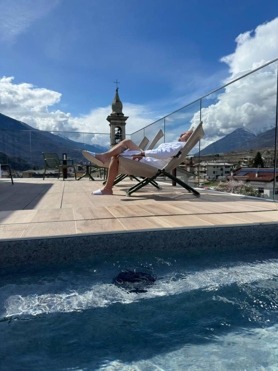 Wine Hotel San Carlo - Relais & Spa - Boutique Hotel Chiuro Eksteriør billede